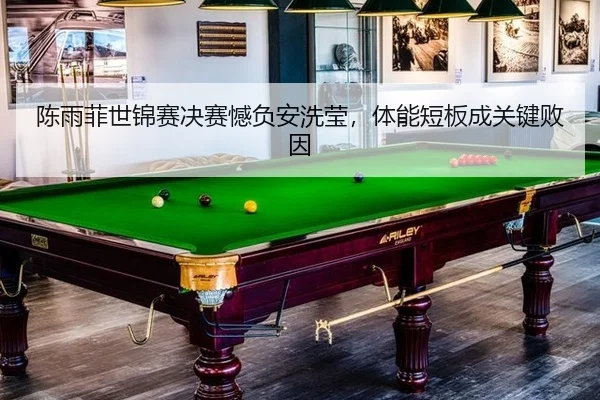 陈雨菲世锦赛决赛憾负安洗莹，体能短板成关键败因